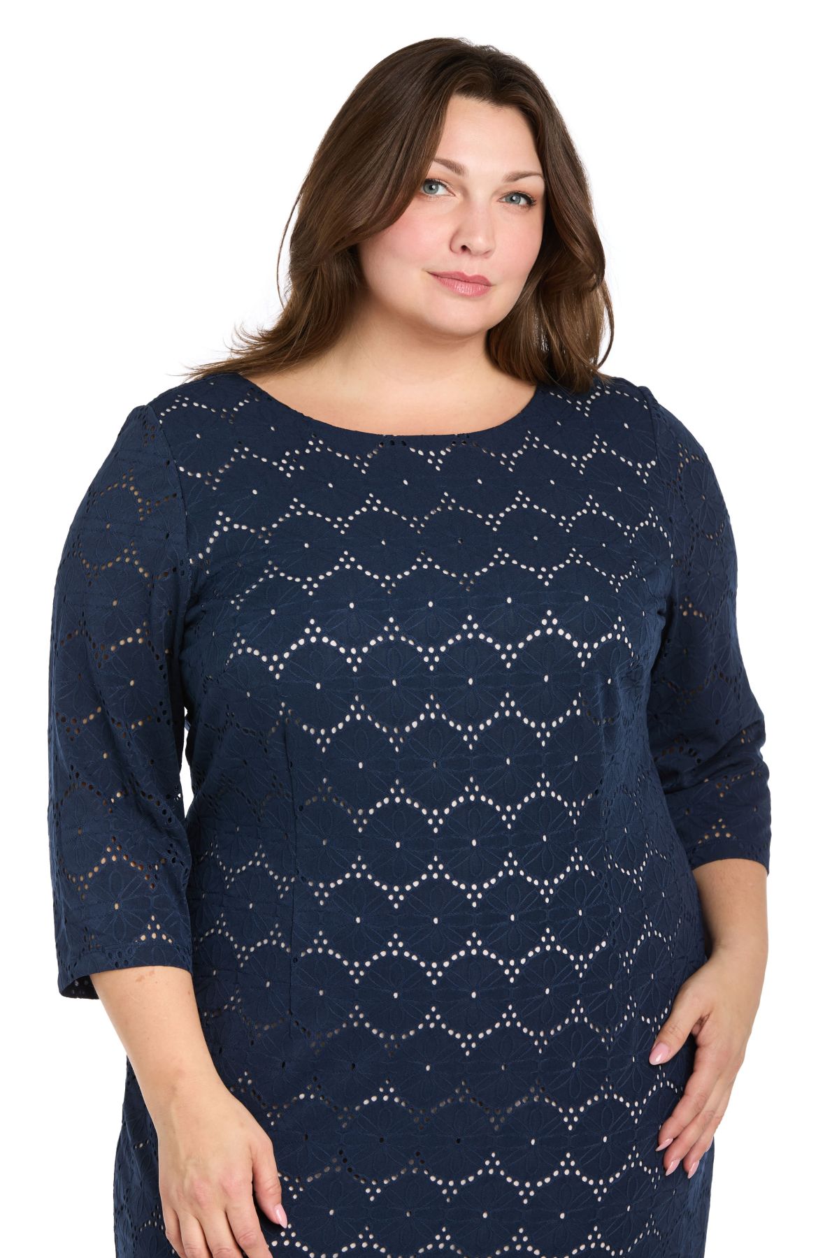 Womens 1Pc Crochet Lace Sheath