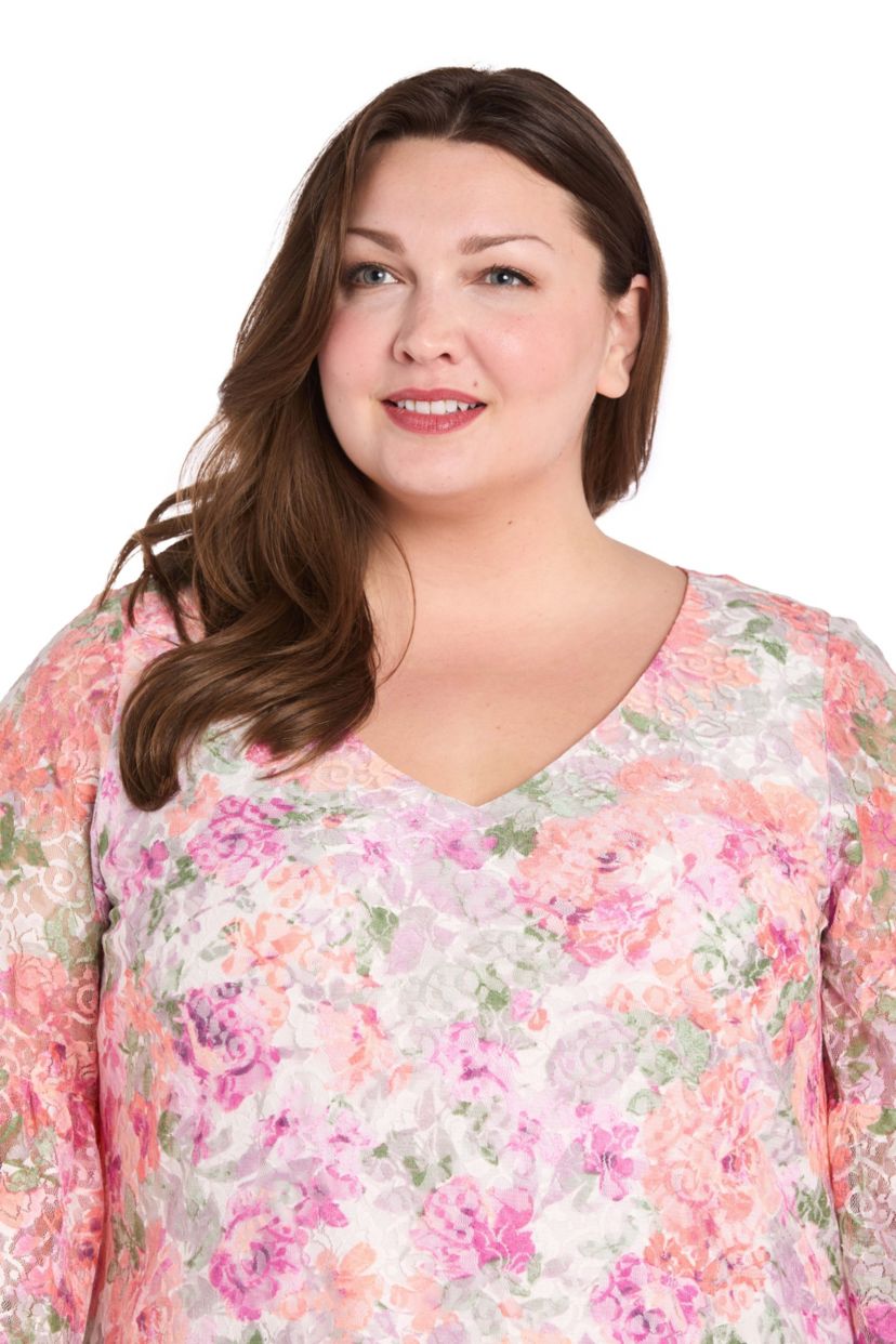 Womens 1Pc A- Line Tiered Hem Dress