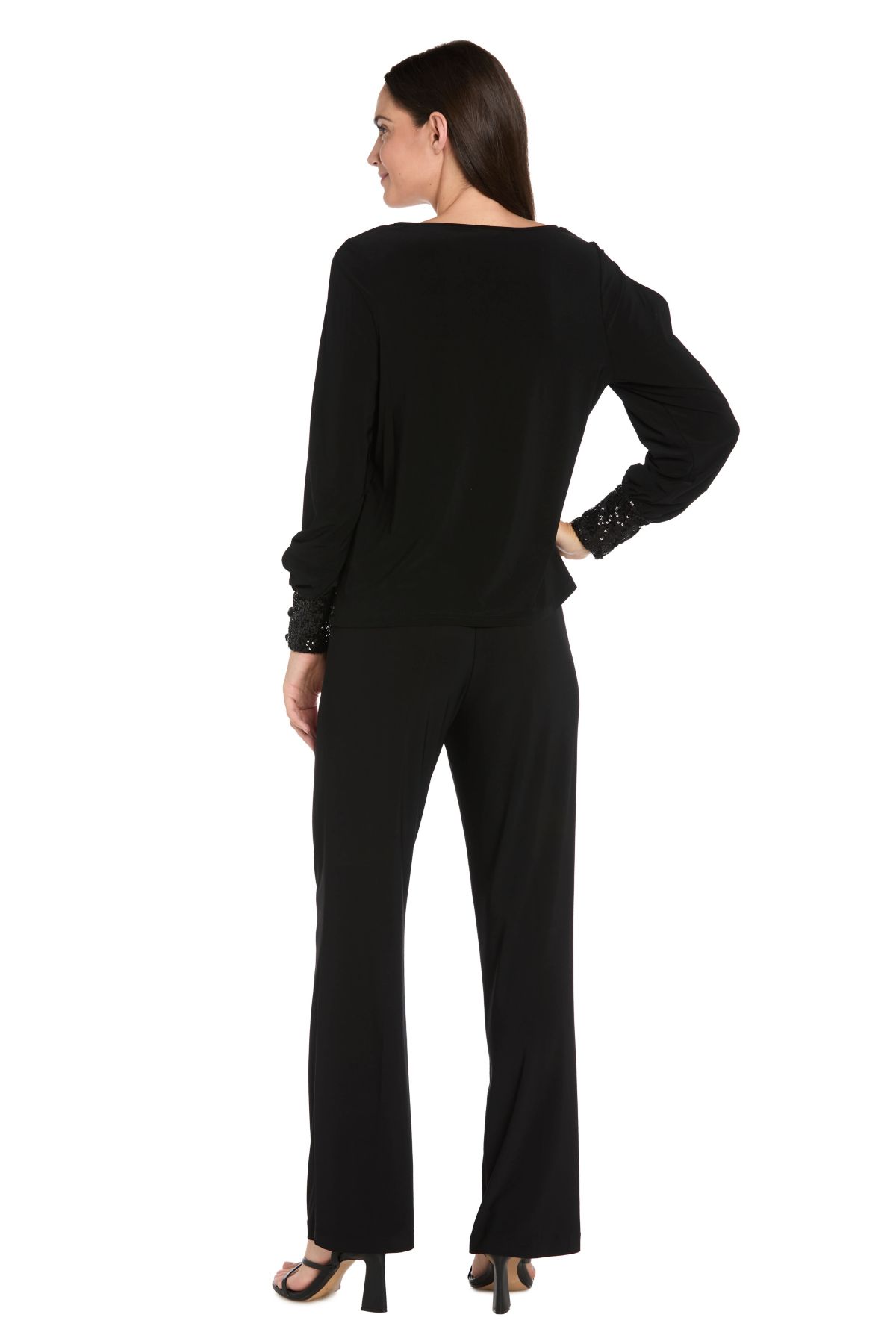 Ity Blouse w Sequin Hem