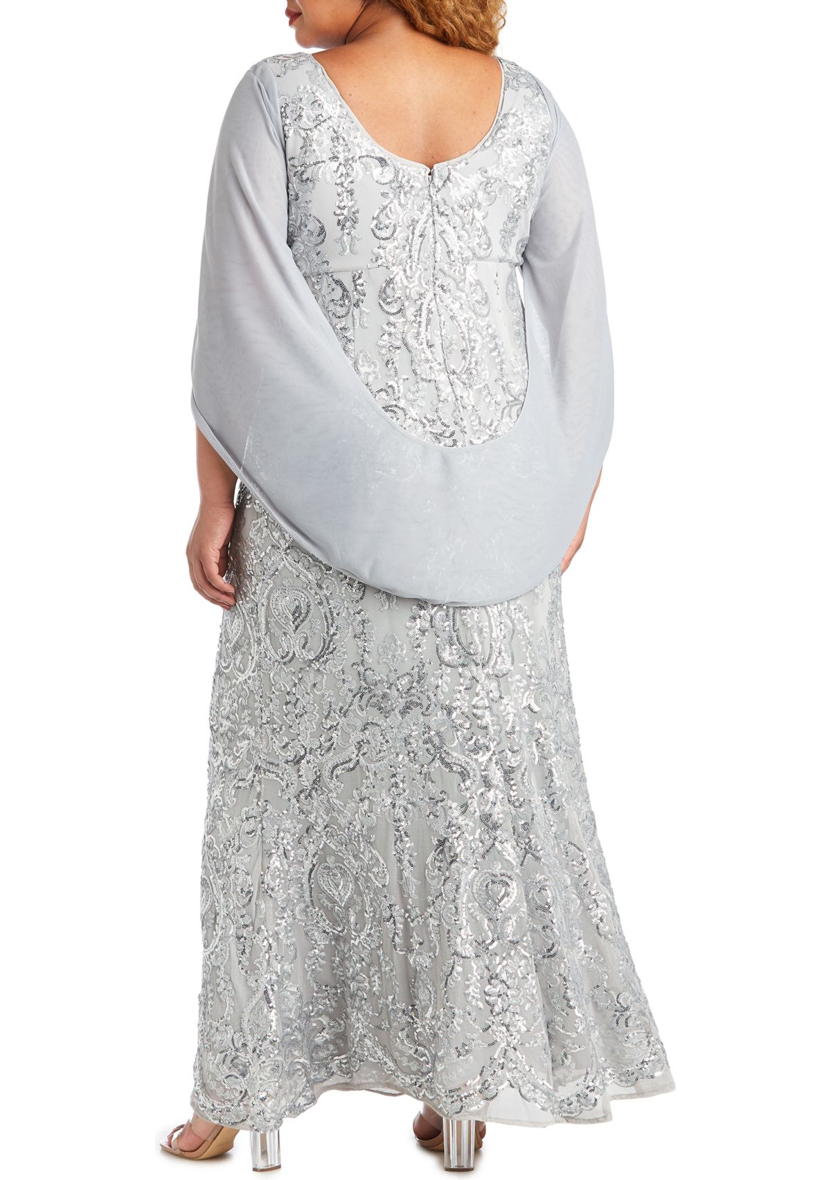 Beaded Lace Gown