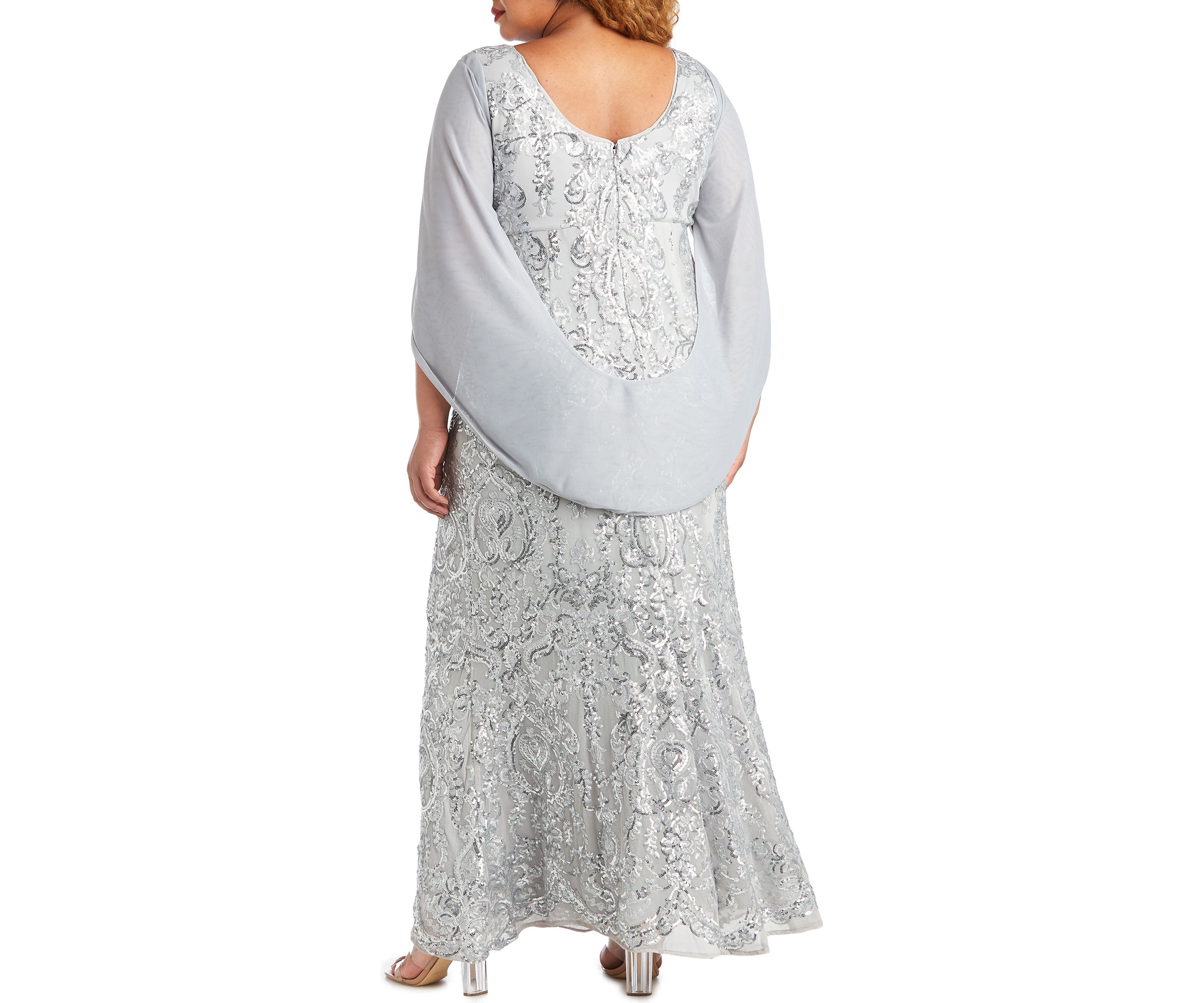 Beaded Lace Gown