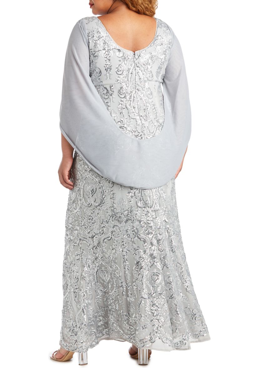Beaded Lace Gown