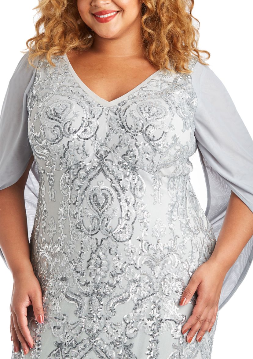 Beaded Lace Gown