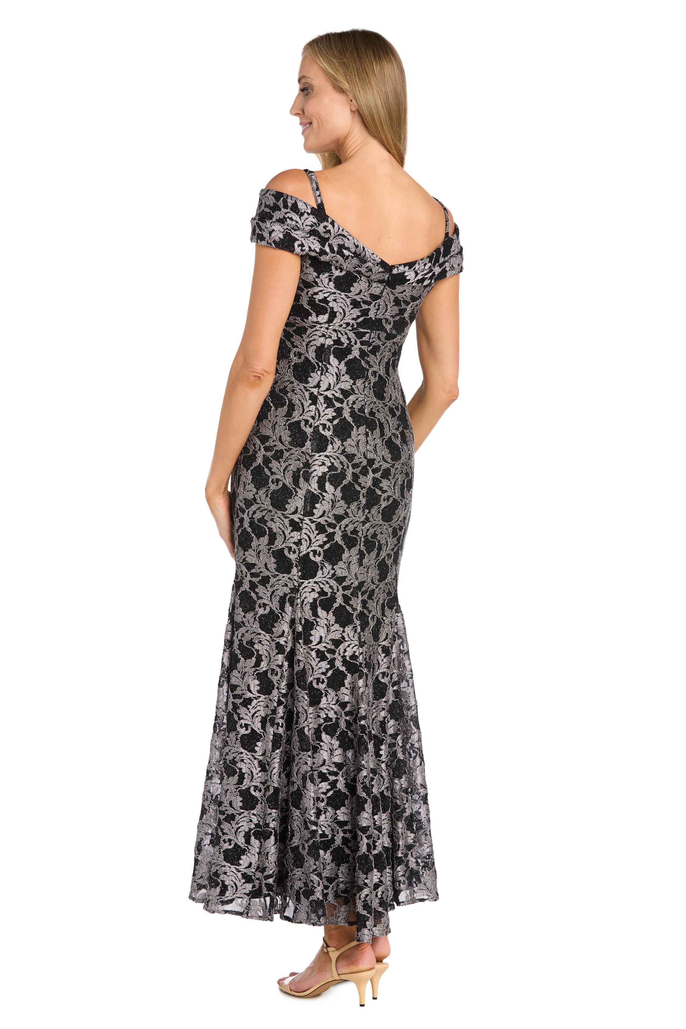 chinese dress ladies Two-Tone Grecian Neck Slit Lace Dress – The Gypsy Den