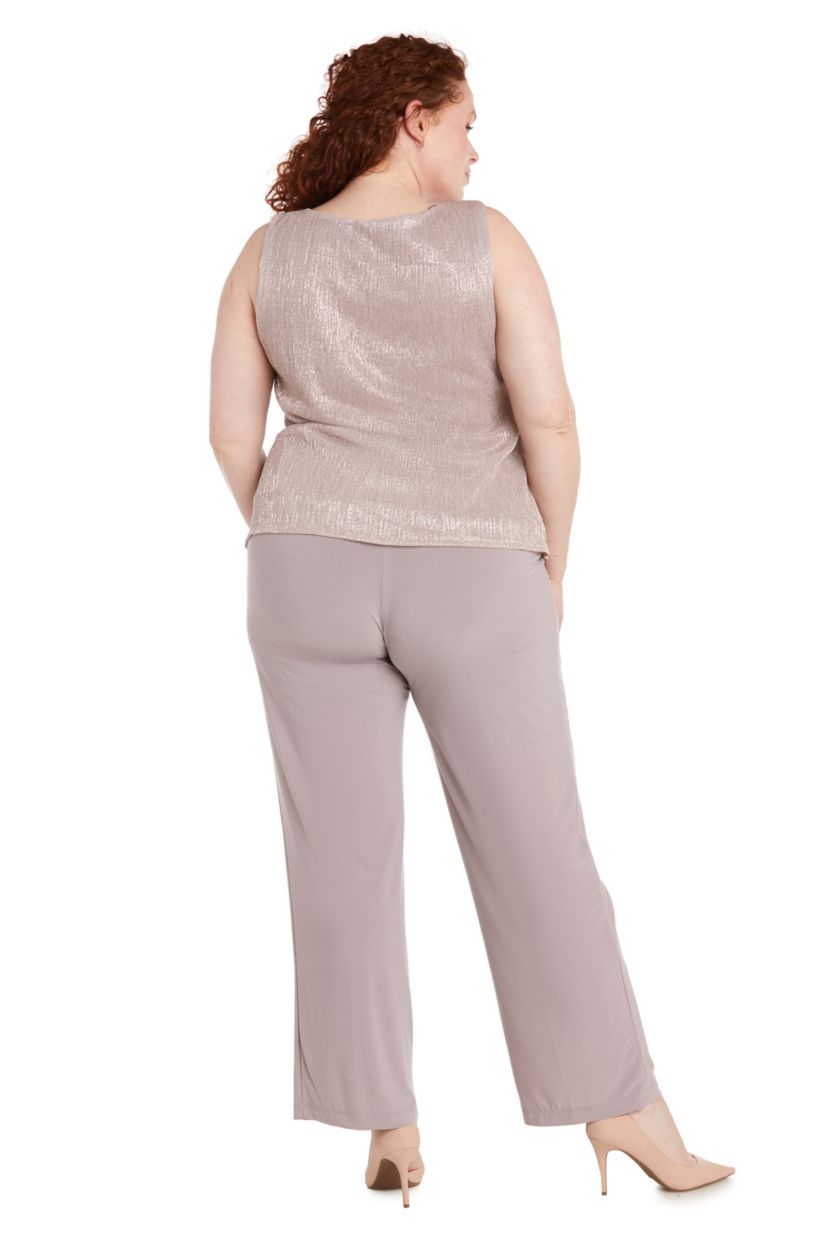 3Pc Festival Crinkle Duster Pant Set