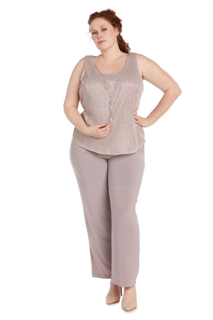 3Pc Festival Crinkle Duster Pant Set