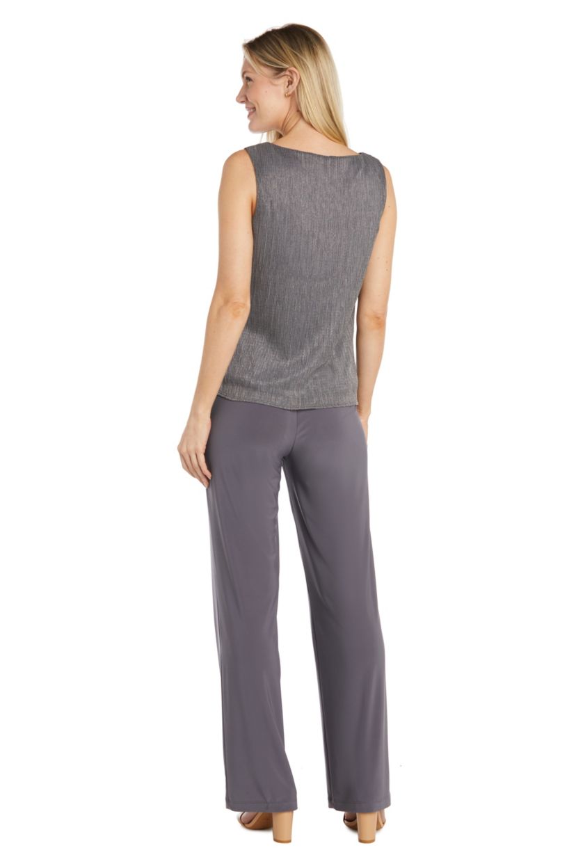 3Pc Festival Crinkle Duster Pant Set