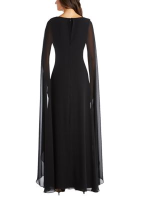 R & M Richards Women's Chiffon Duster Cape Dress | belk