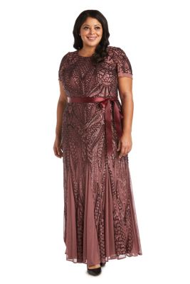 Belk plus size formal on sale dresses