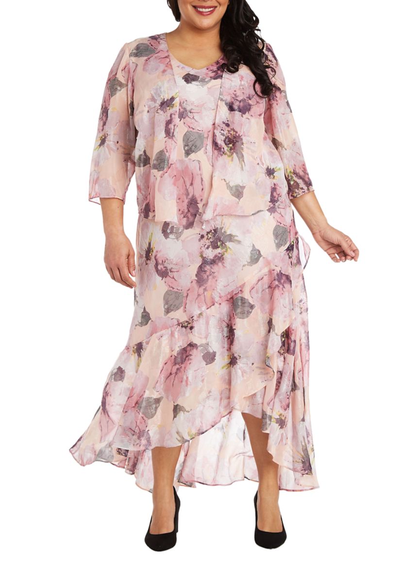 Chiffon Jacket Dress