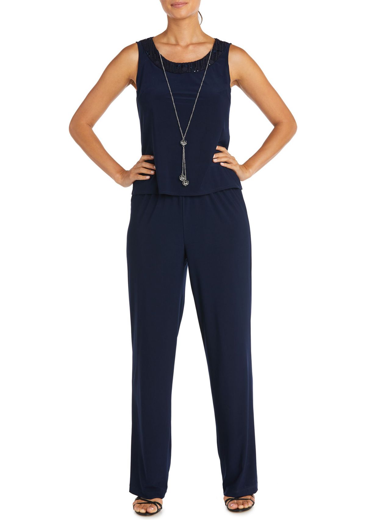 Duster and Pantsuit Set