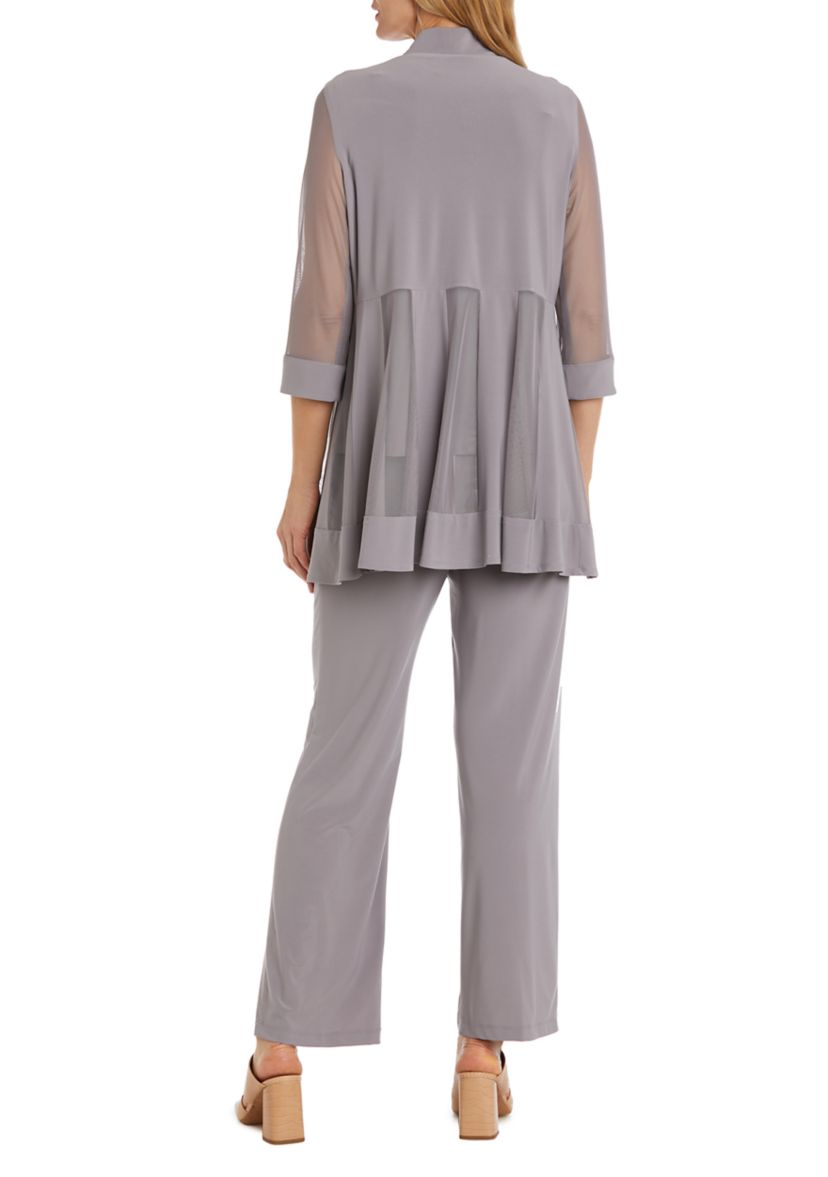 Bead Neck Mock 2 Pc Pant