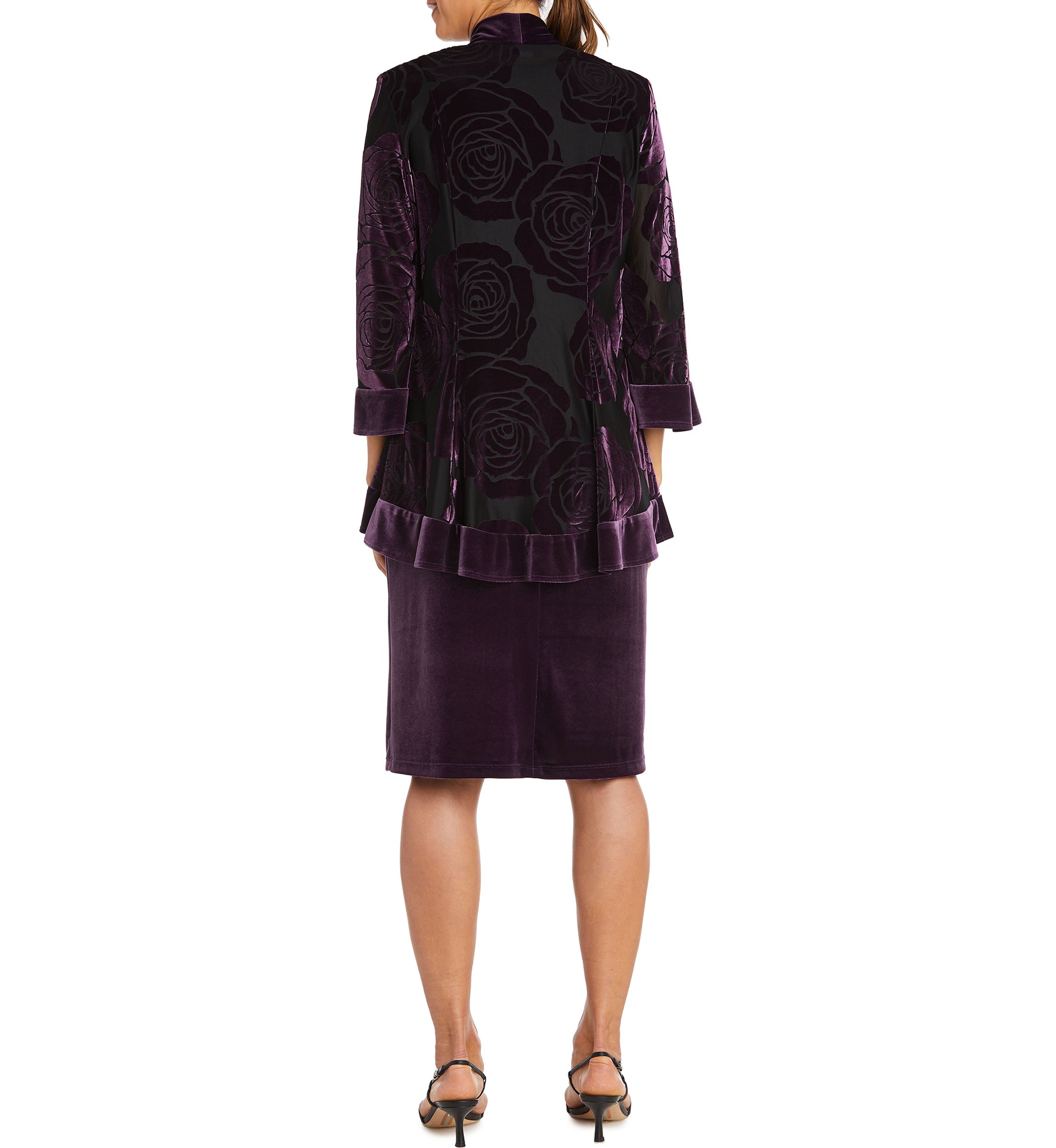 Velvet Jacket Dress