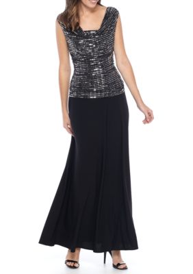 belk plus size evening gowns