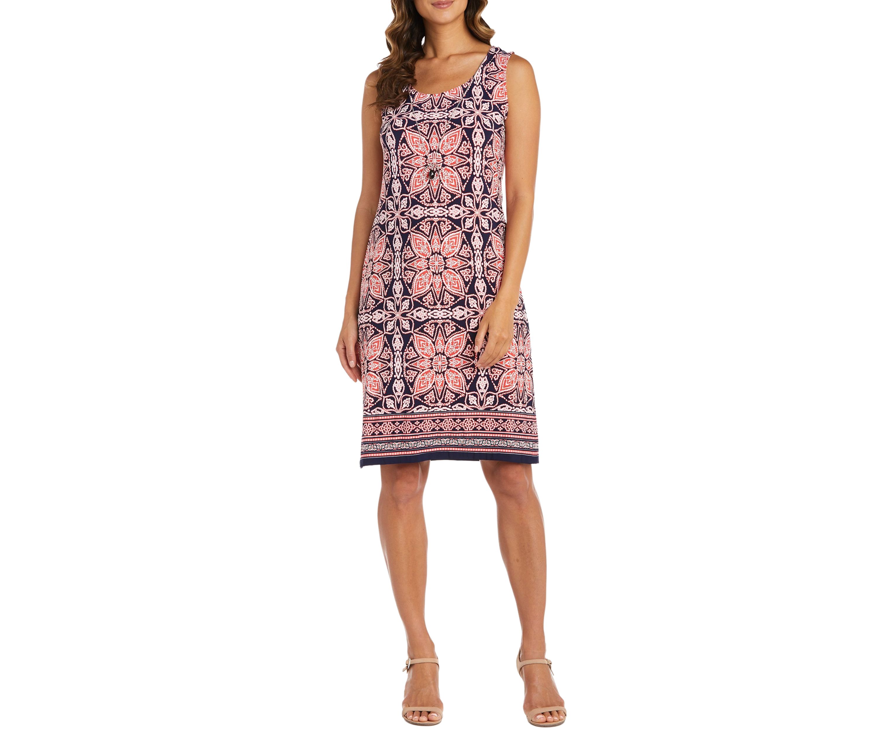 Puff Print Jacket Dress