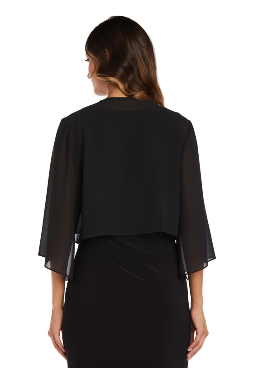 1Pc Cropped Scarf Hem Coverup