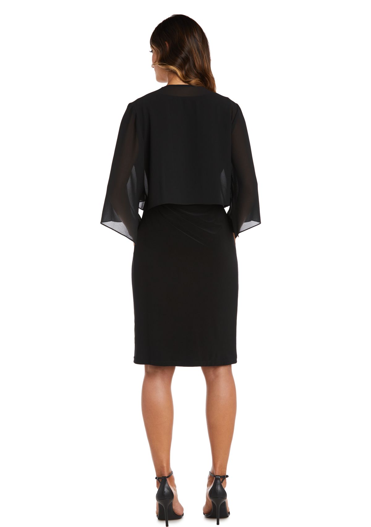 1Pc Cropped Scarf Hem Coverup