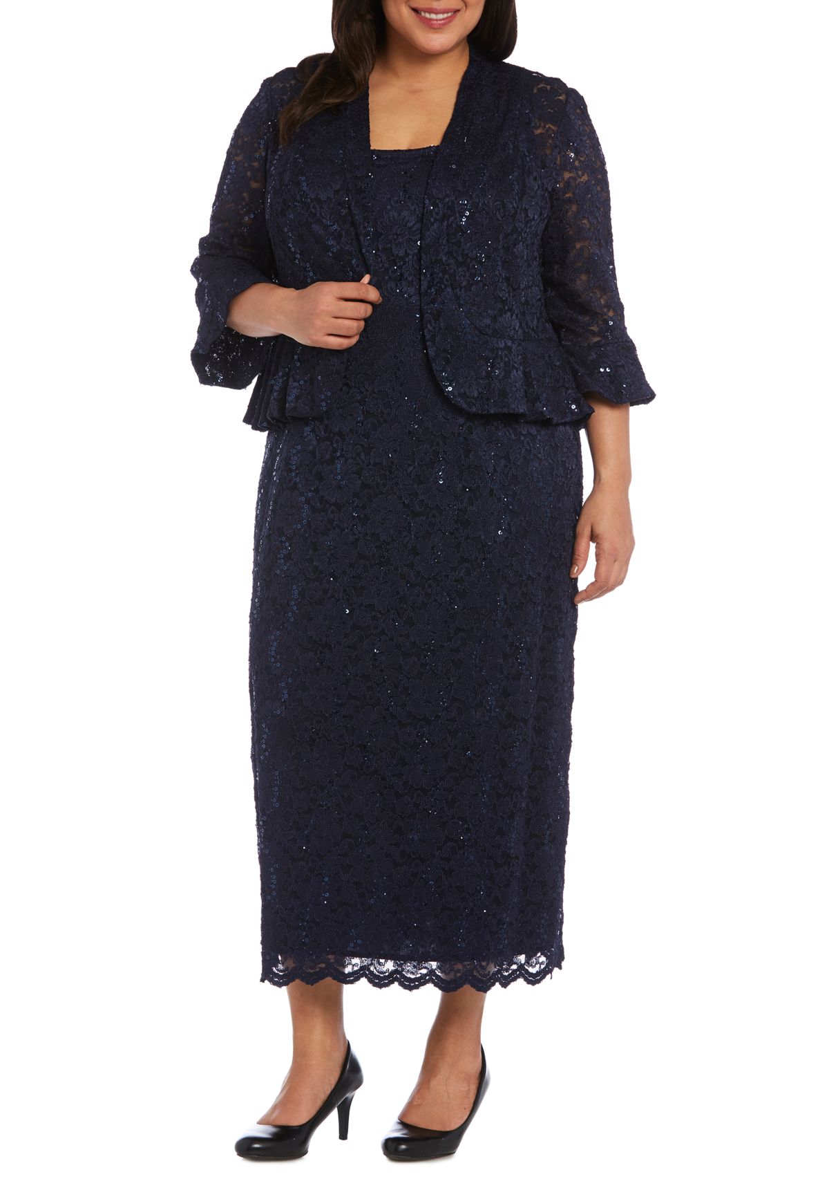 Lace Long Jck Dress