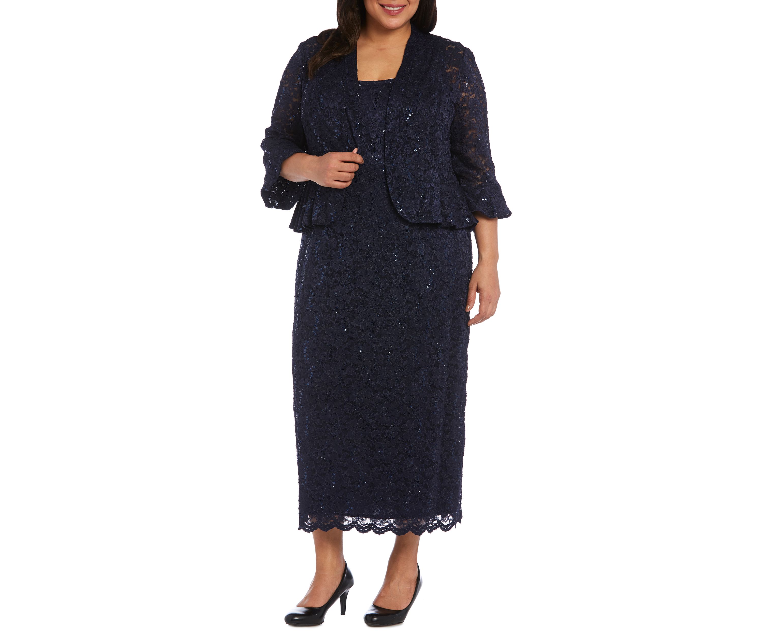Lace Long Jck Dress