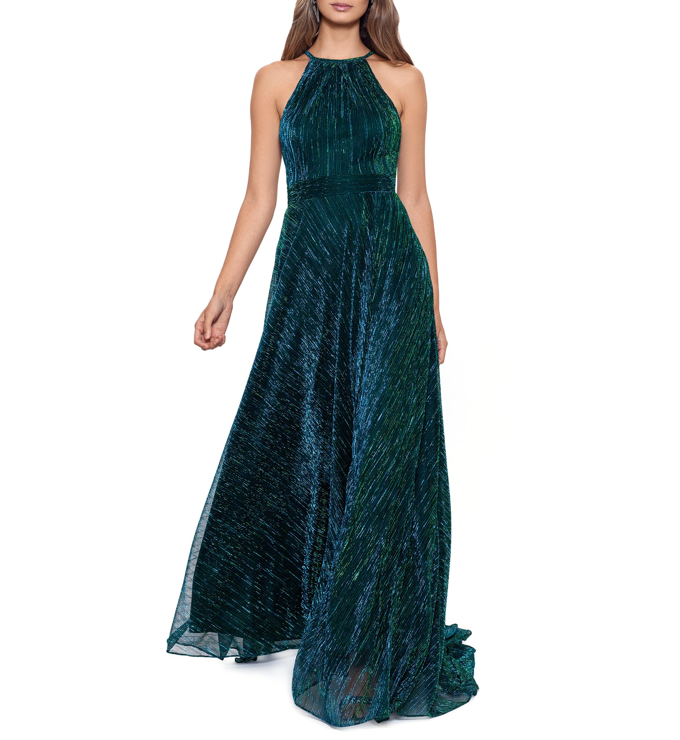 Womens Halter Neck Gown