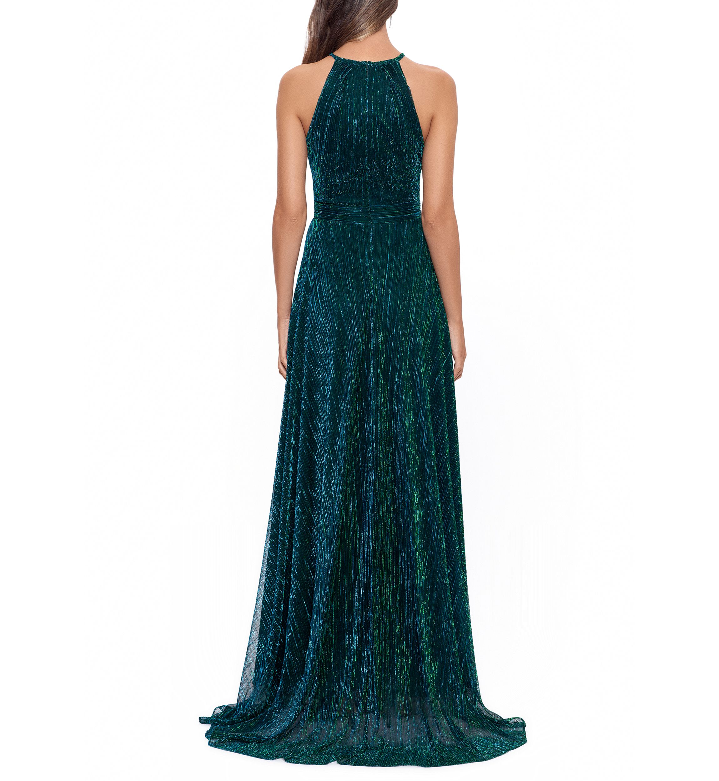 Womens Halter Neck Gown