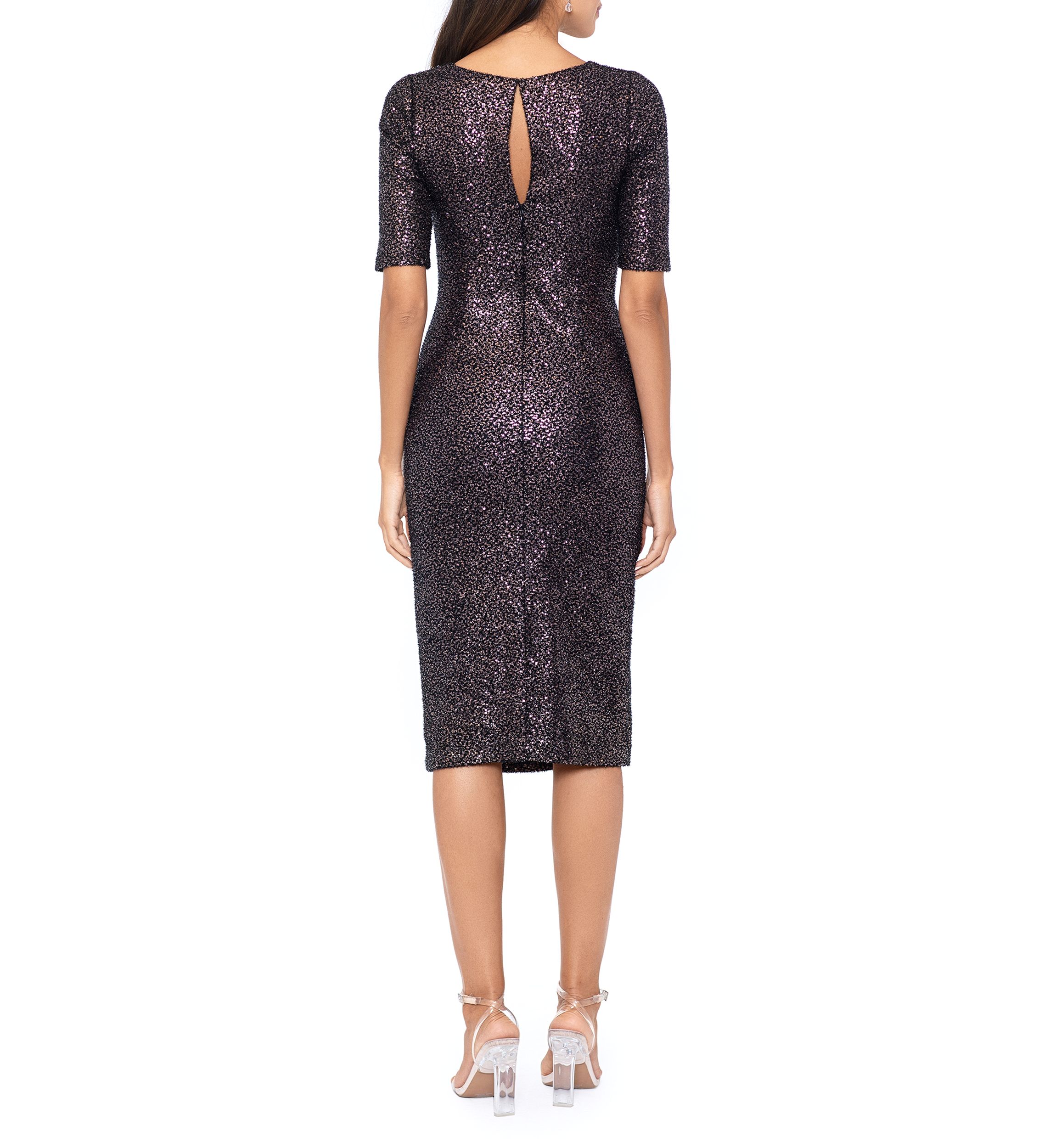 Cutout Allover Sequin Dress