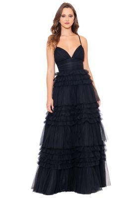 Women's Sleeveless Tulle Gown