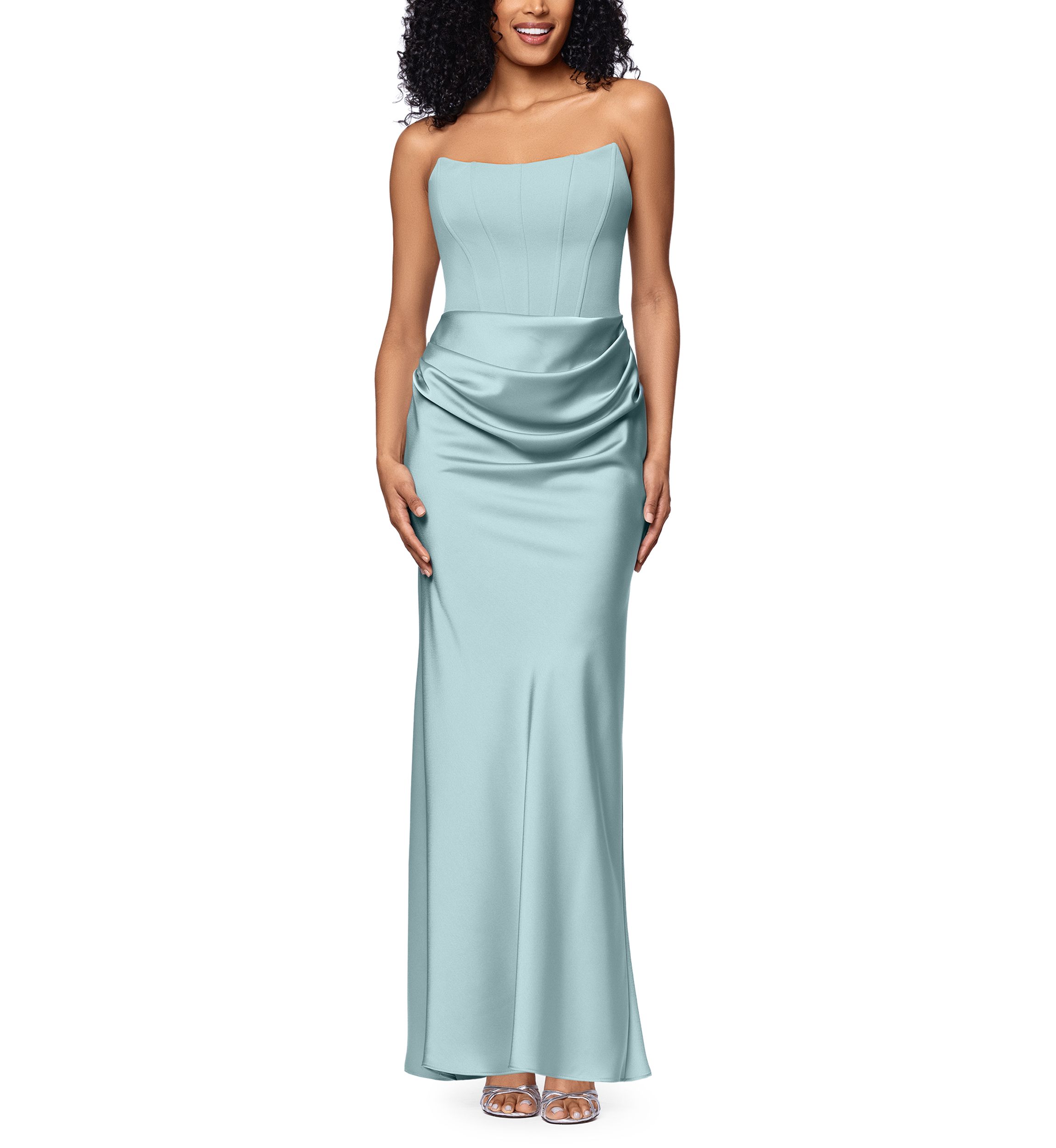 green dress contrast jewellery Green Sequin Lace Puffed Sleeve Prom Dresses Velvet Off the Shoulder 90069 main image 0