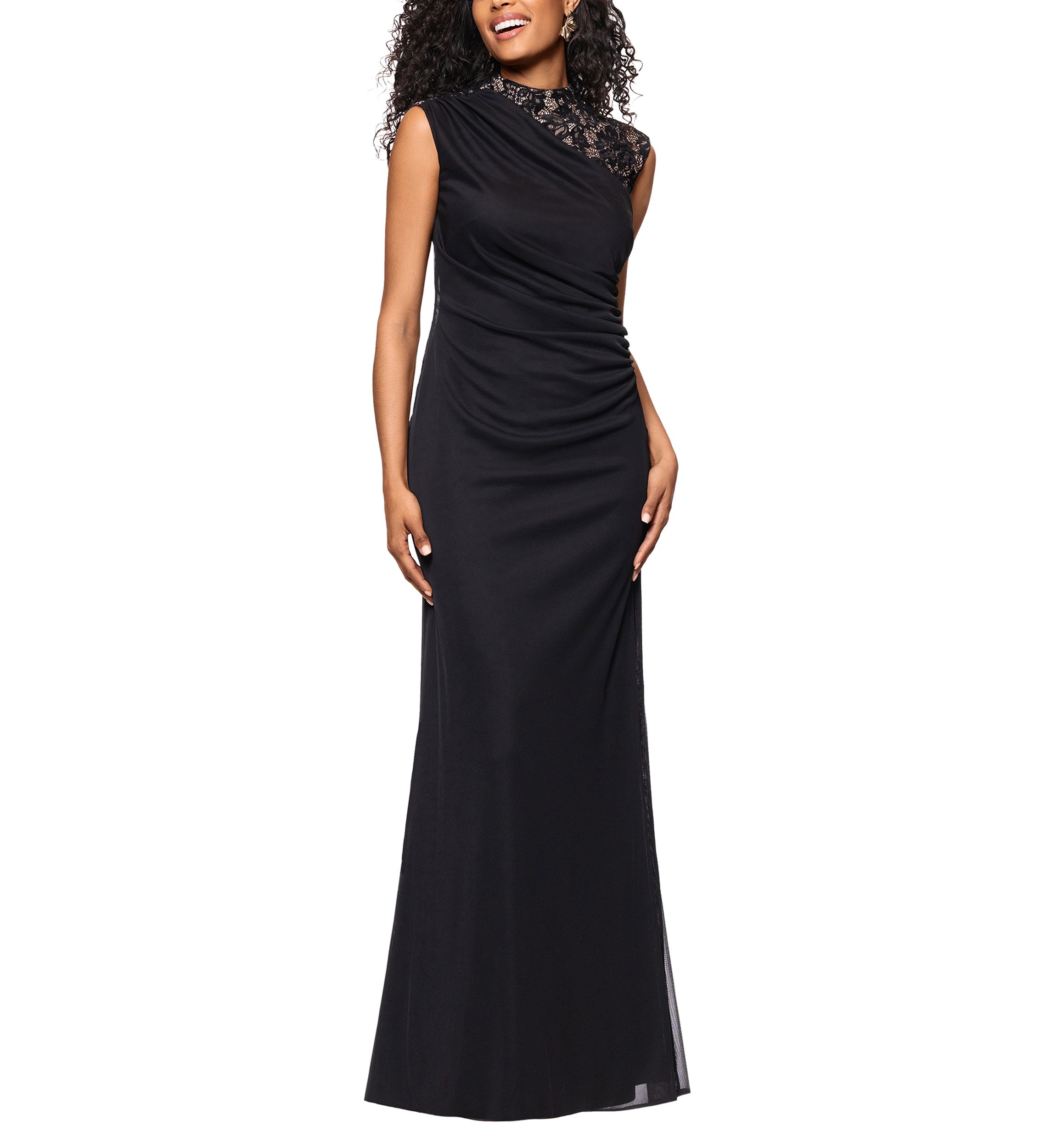 betsy adams black dress & Adam Short Ruffle Homecoming A25282 This one Betsy & Adam Floor Length