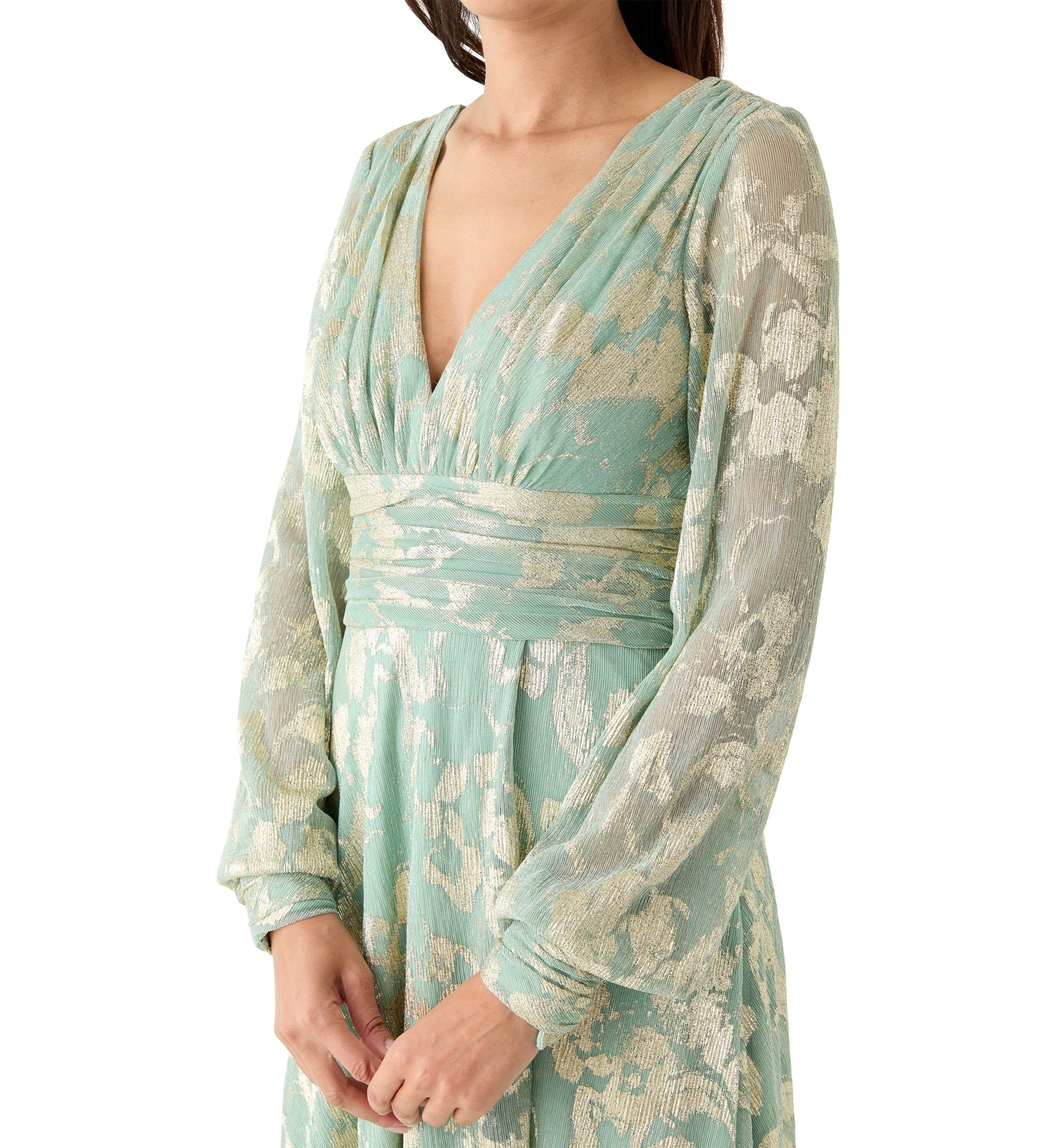 Womens Floral Printed Gown