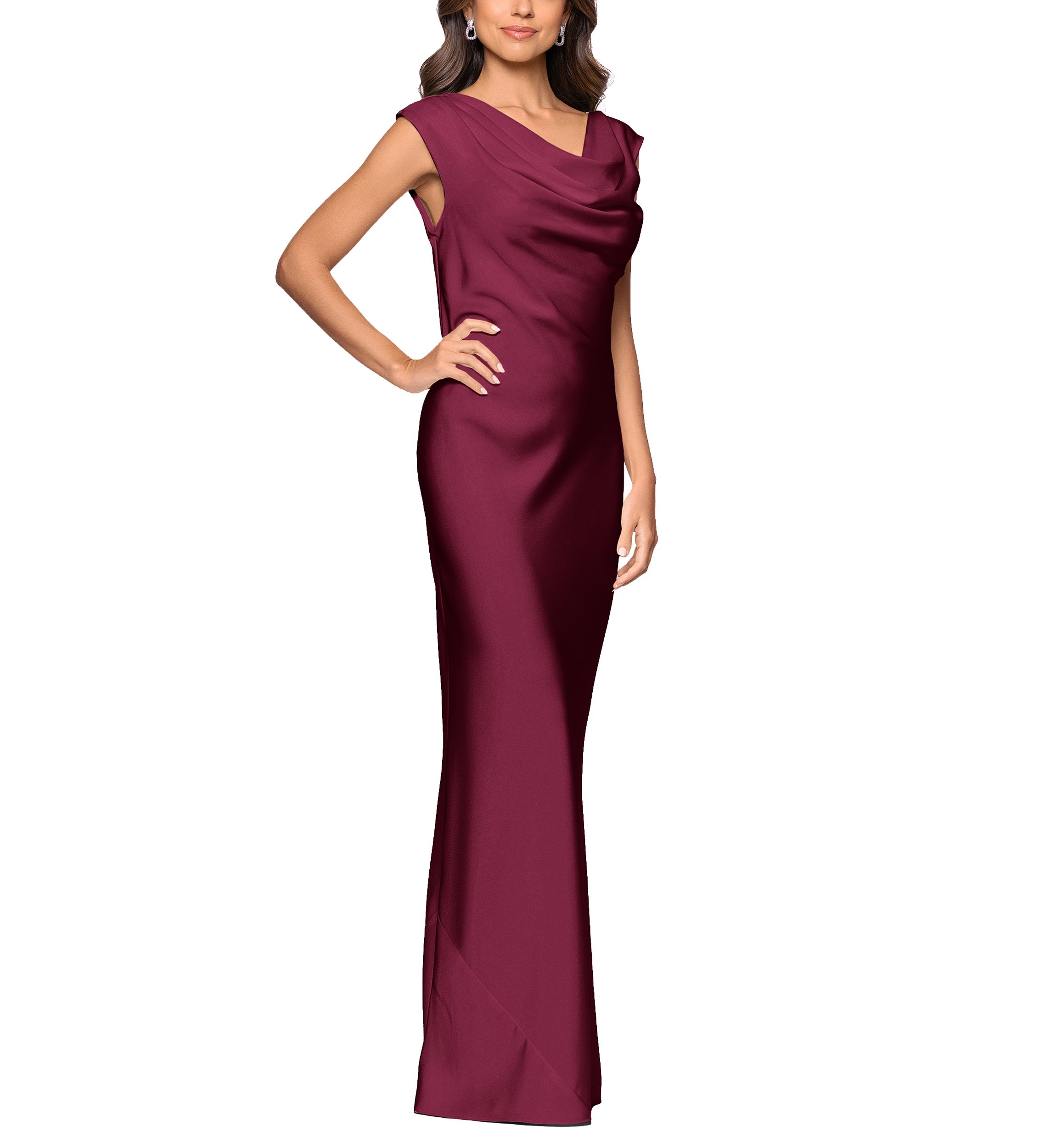 chiffon tea length dresses Delaney Flowing Illusion Lace Mother Of The Bride Dresses, Dusty Purple Size:5XL/28 SIBLING-DR48 Product Details Chiffon A Marie's - Maries Creamy
