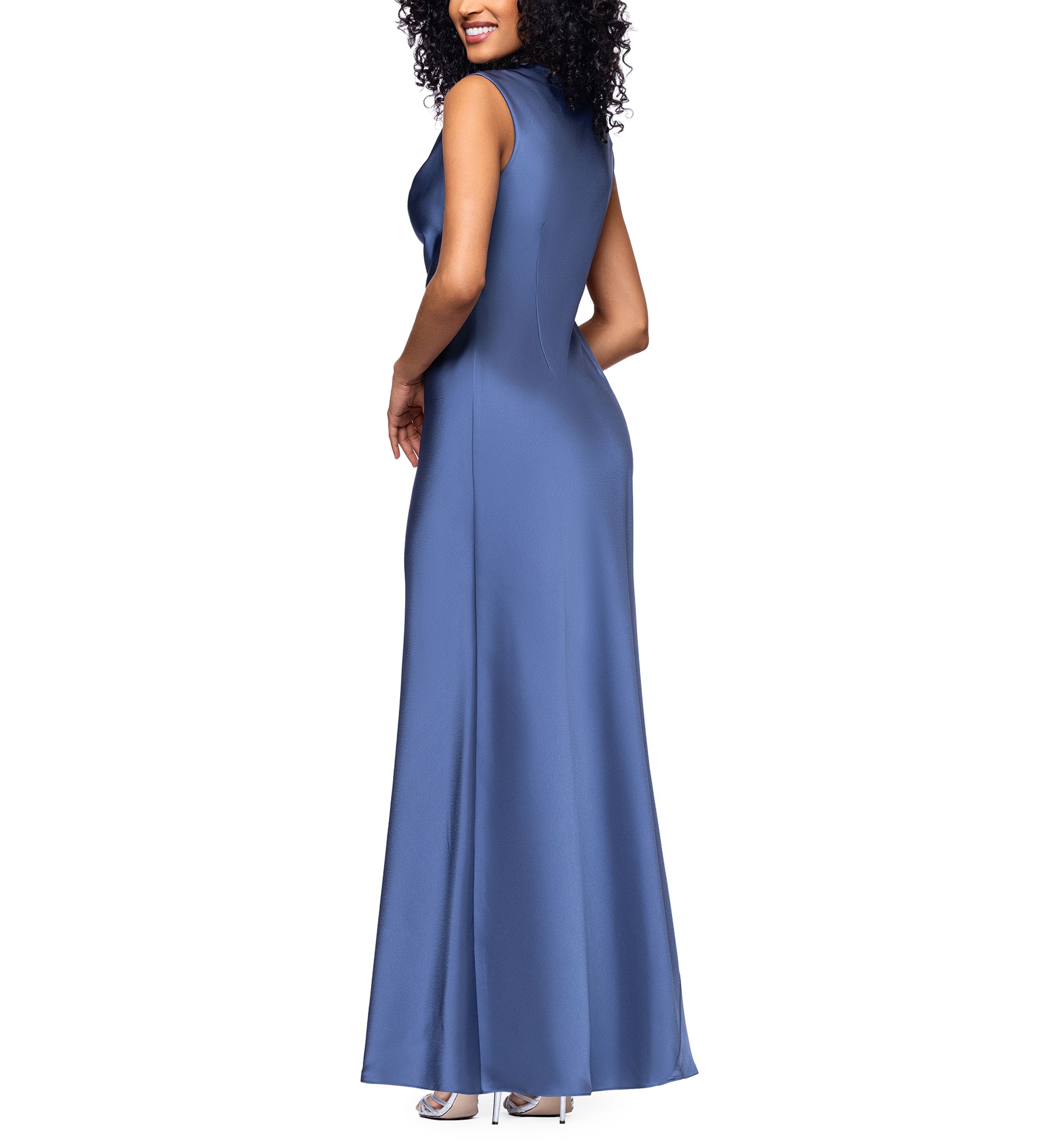dramatic prom dresses La Femme 32128 Ruffle Tiered Dress Simple Chiffon Long Sleeves Sleeve length type:Sleeveless creating a look that vm-flash-sale-dresses-jumpsuits