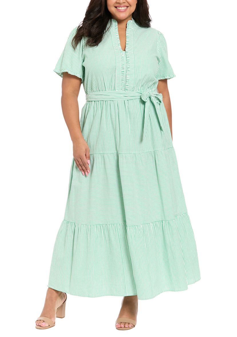 green and teal dress Estelle Dress in Kelly Green – Lila