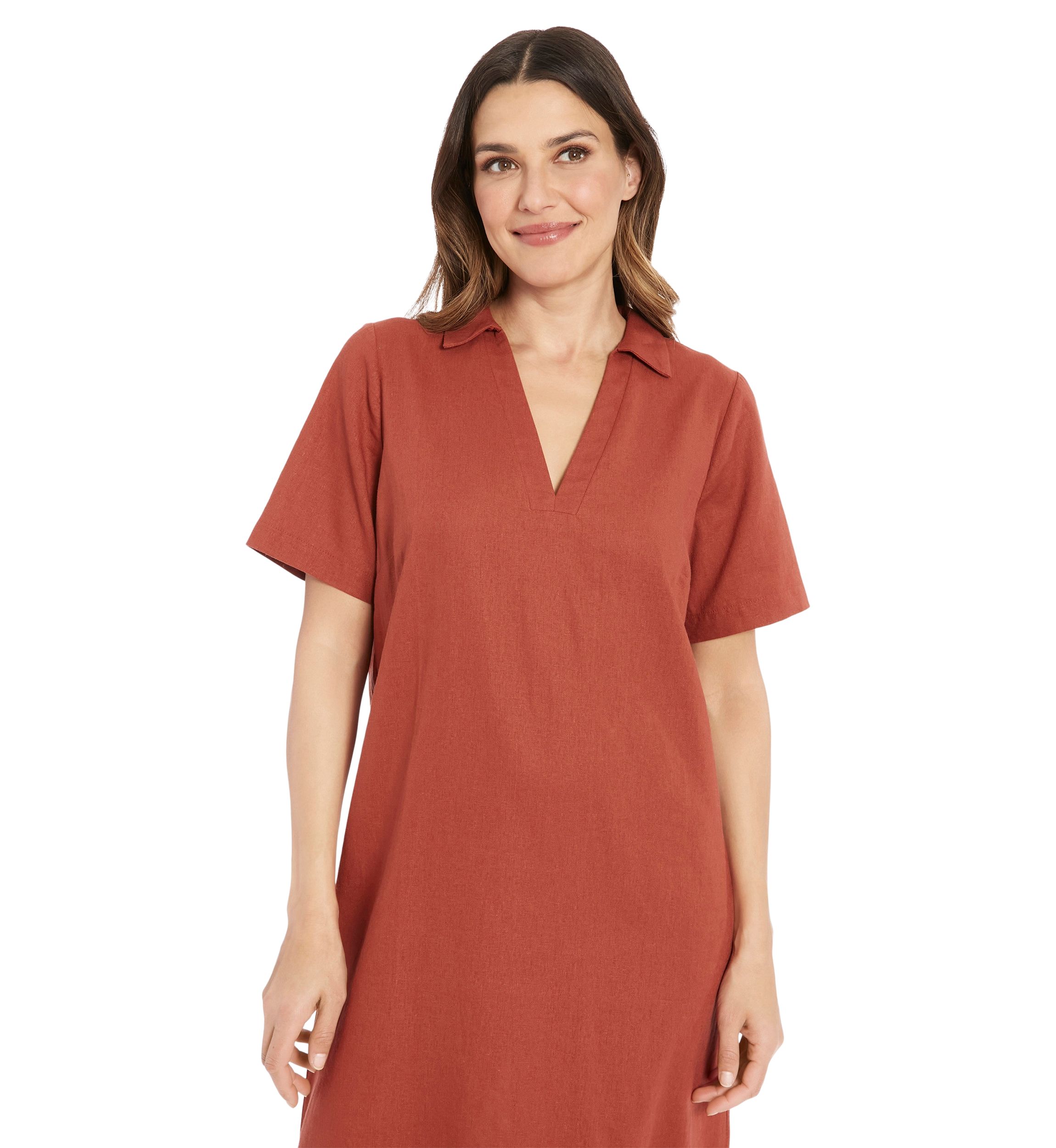Womens Solid A-Line Maxi Dress