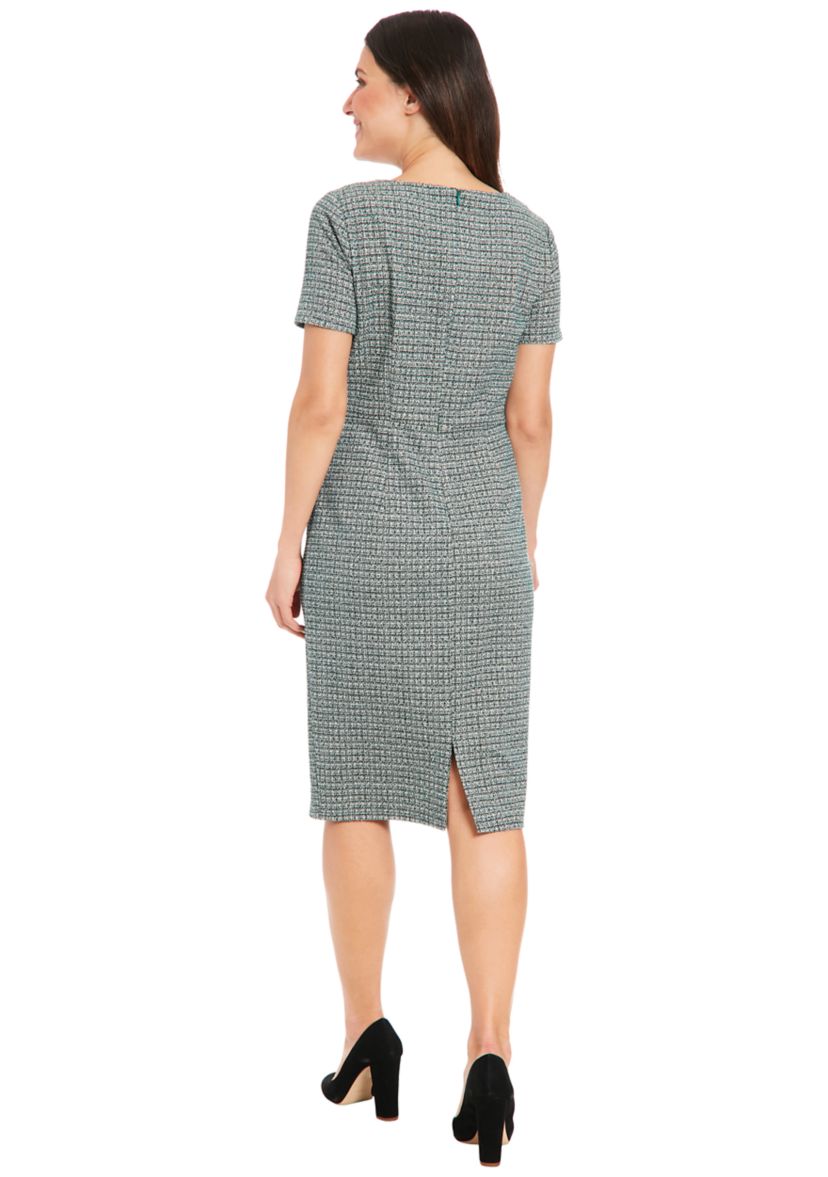 Womens Asymmetrical Printed Dress