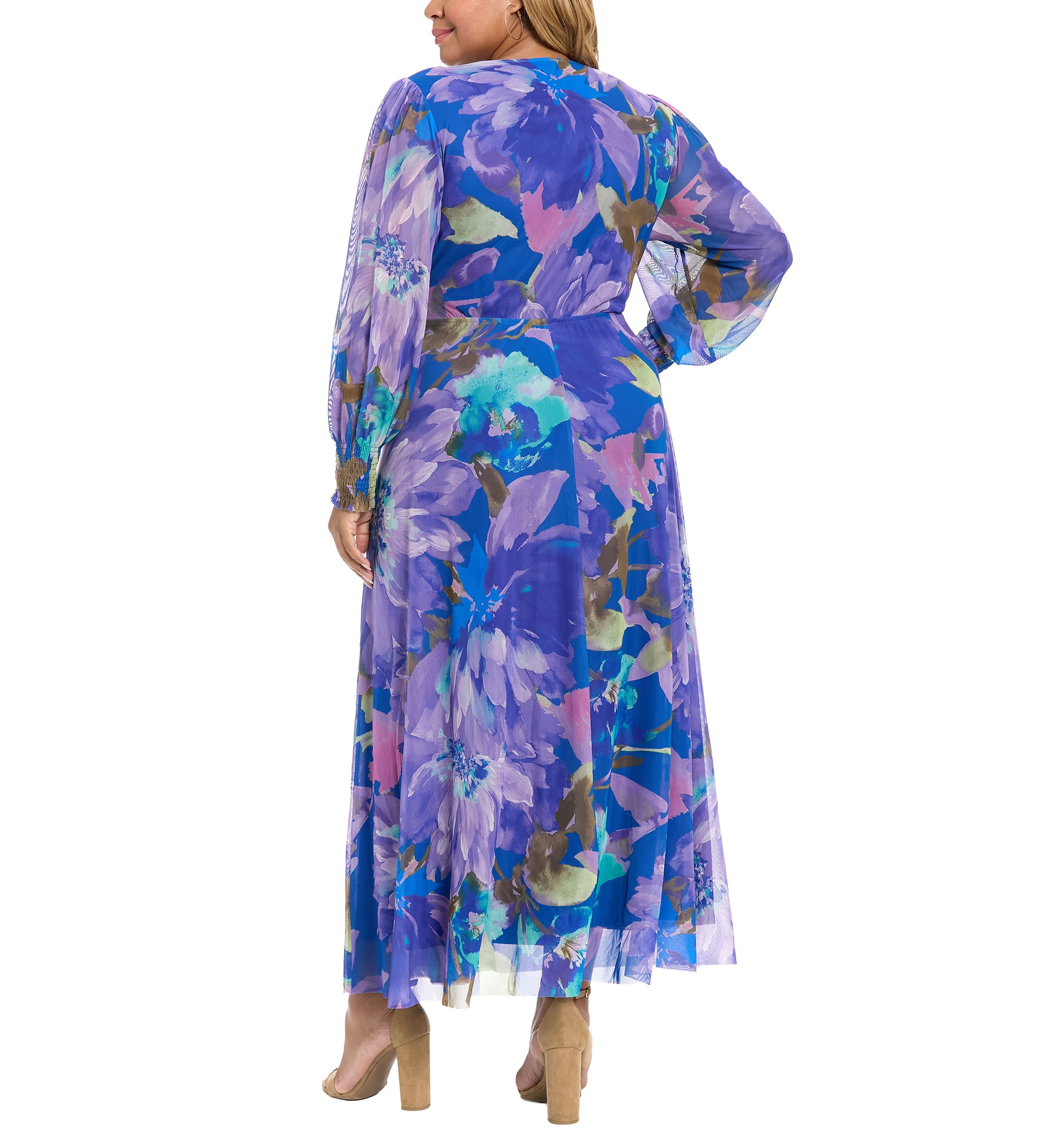 london times dresses maxi Women's Short Sleeve Printed Dress, Small 100% polyester. Women's London Times Plus Size