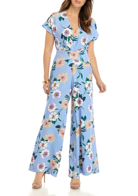 Taylor Women's Floral Printed Jumpsuit | belk