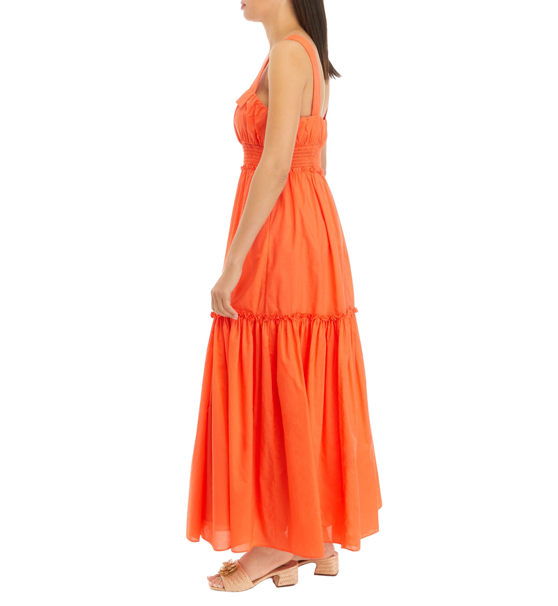 Womens Sleeveless Square Neck Maxi Dress