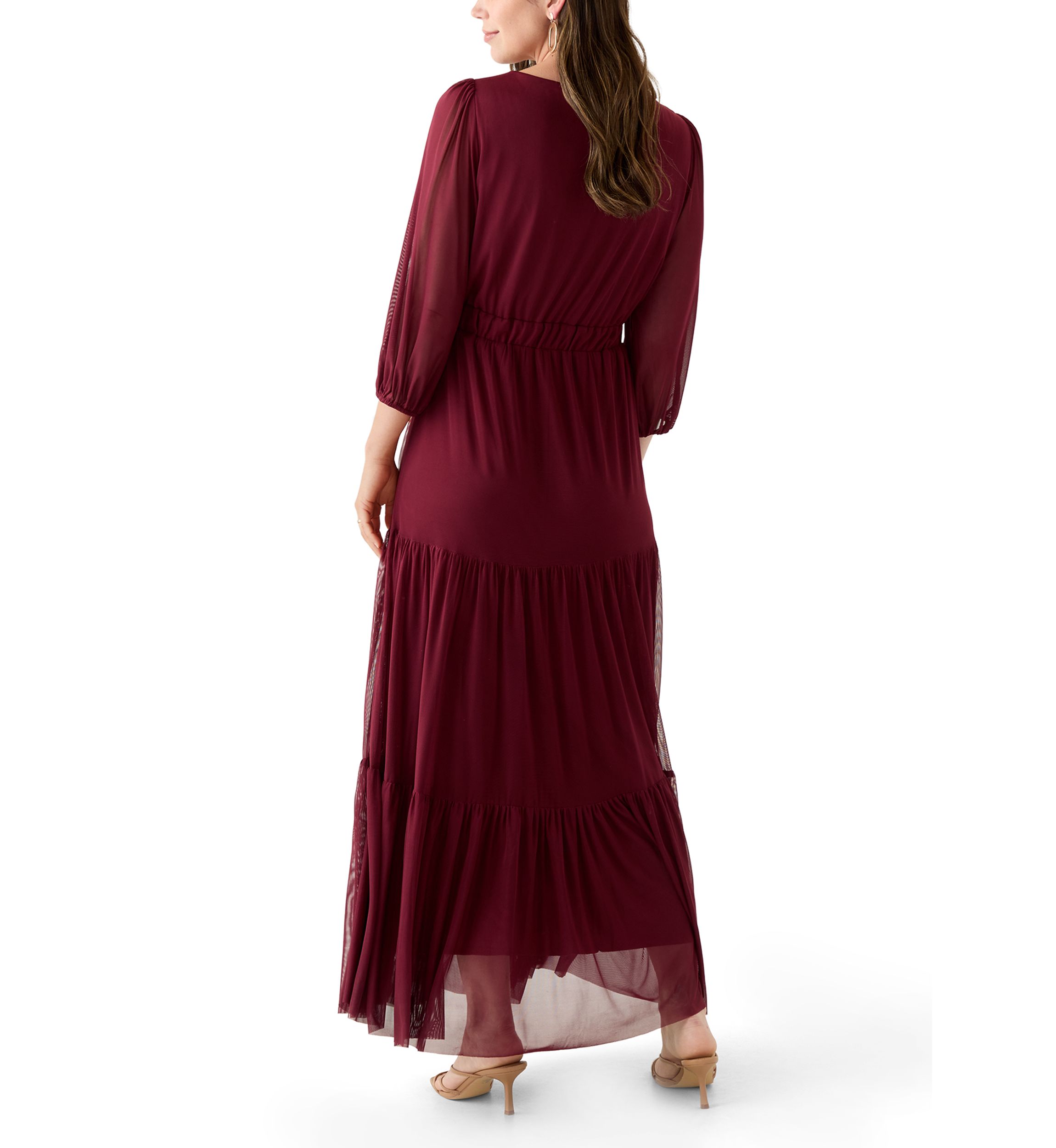 sachin and babi light blue dress 3/4 Sleeve Casual Long Maxi Dresses for Women for sale main image 1