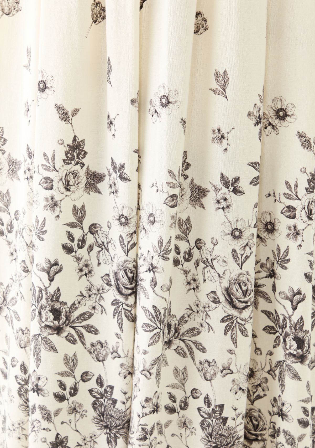 Womens Linen Empire Waist Dress