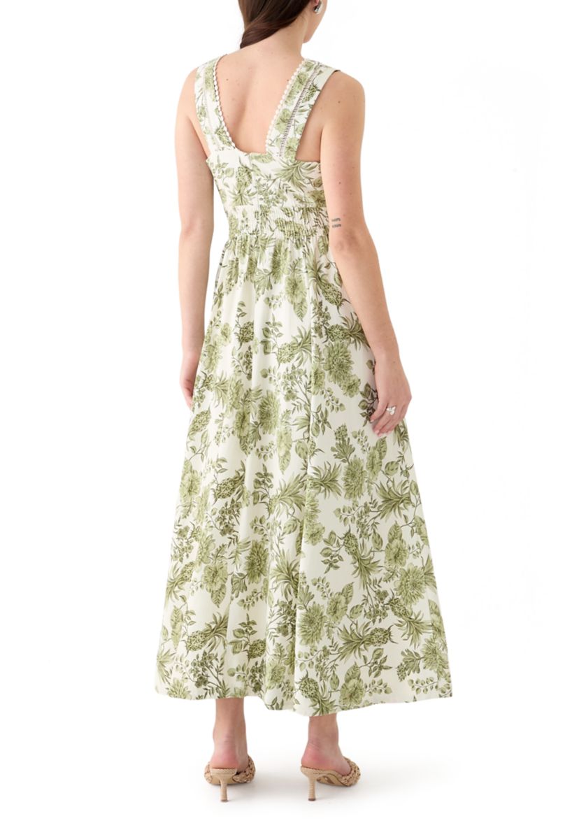 Womens V Neck Empire Waist Dress