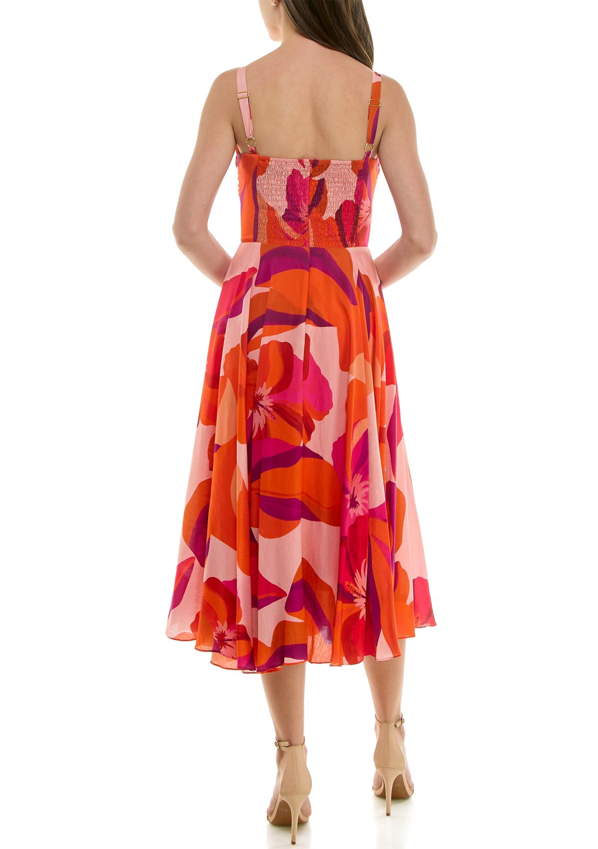Womens Twist Sweetheart Dress