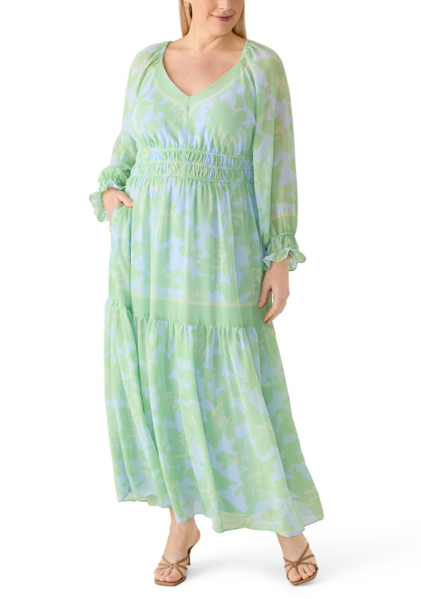 v neck maxi dress with sleeves Elegant Casual Plain V-Neck Long Sleeve Slit Casual Beach Women Long Dress at Amazon Women's Clothing store Hannah Embrace your inner fashionista Women's One To Remember Size:3xl