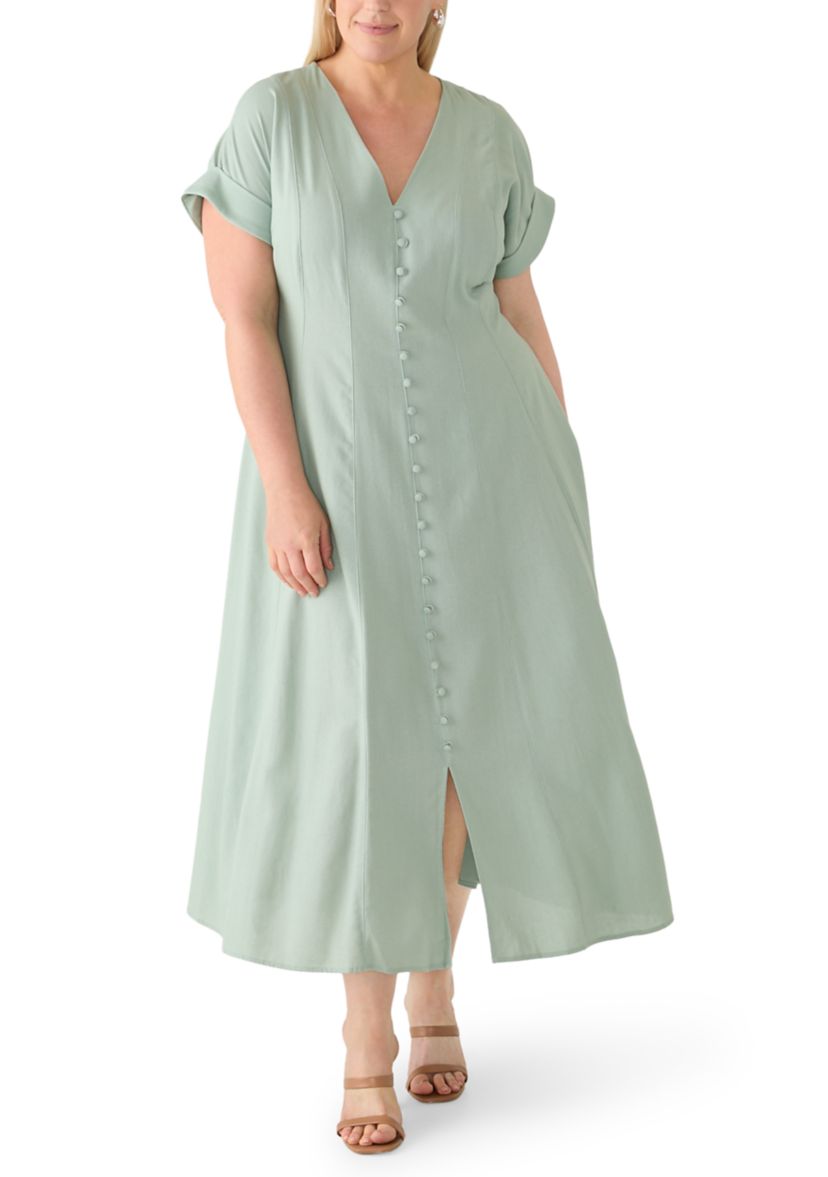 black cotton long dress Midnight Black Long Dress