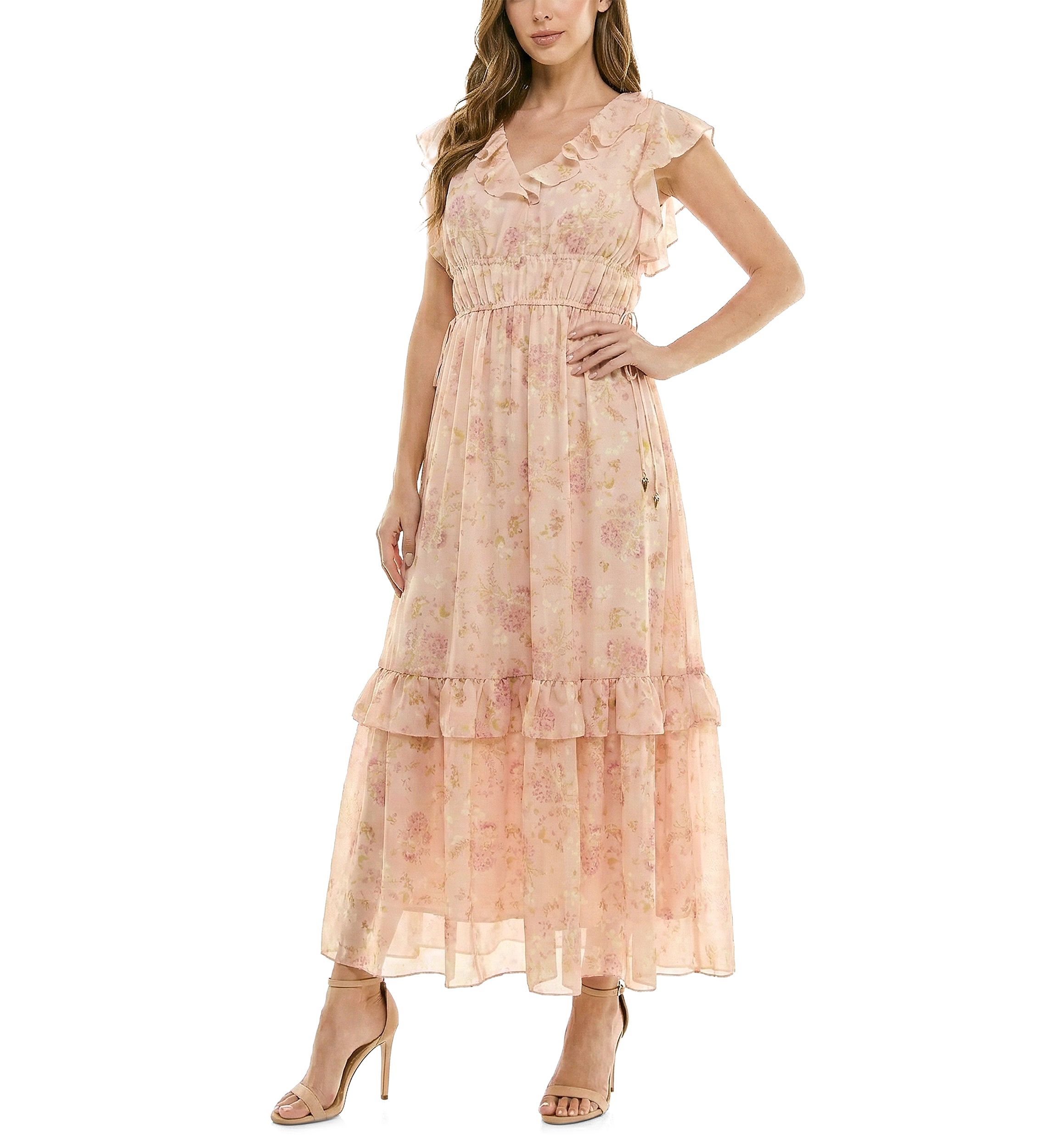 strapless open back dress Aje