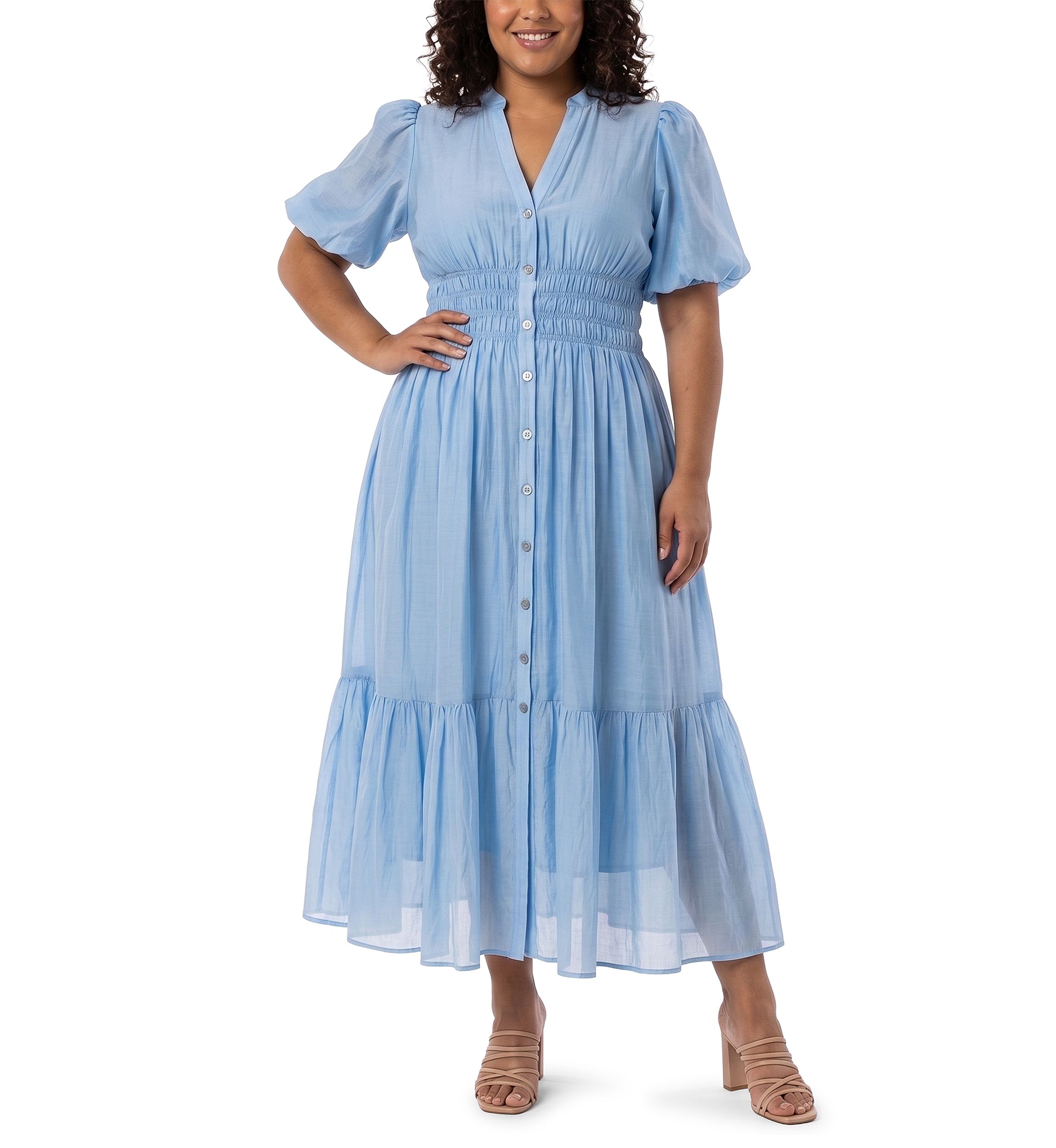 Women's Blue Plus Size Dresses | Belk