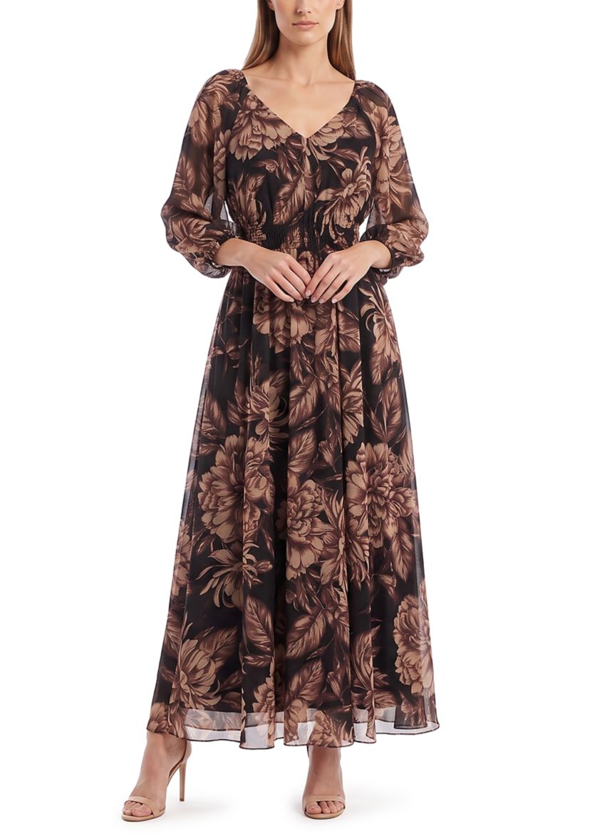 Taylor Long Sleeve Midi Dress