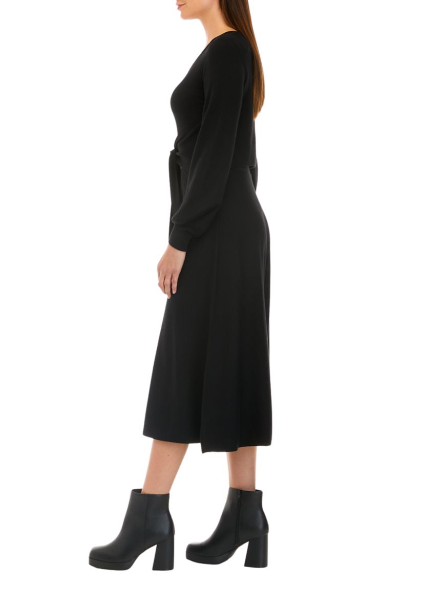 Womens Tie Front Dress