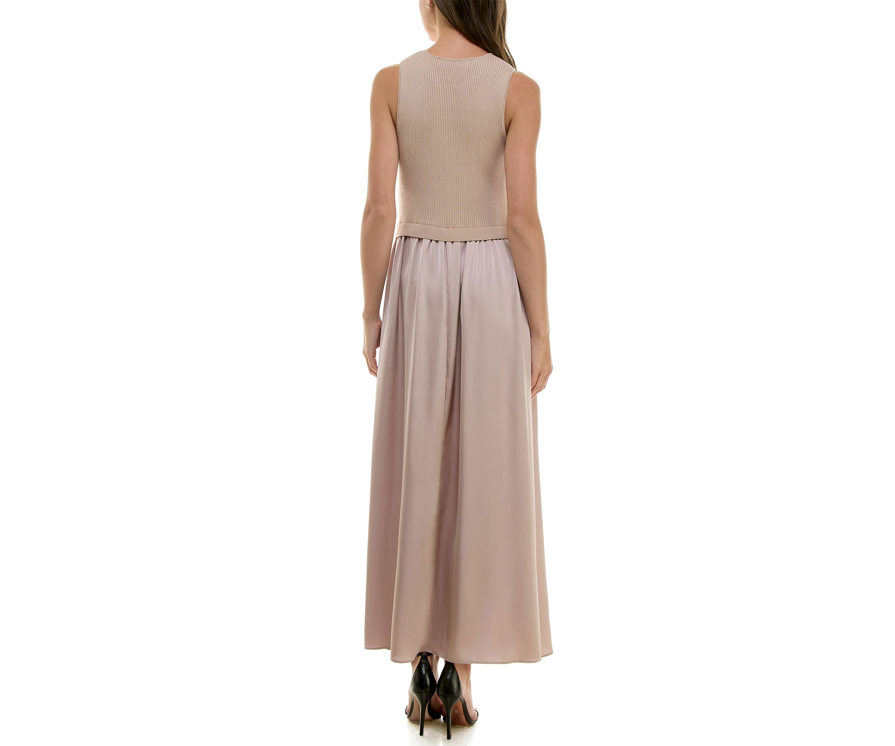 Womens Twofer Sweater Dress
