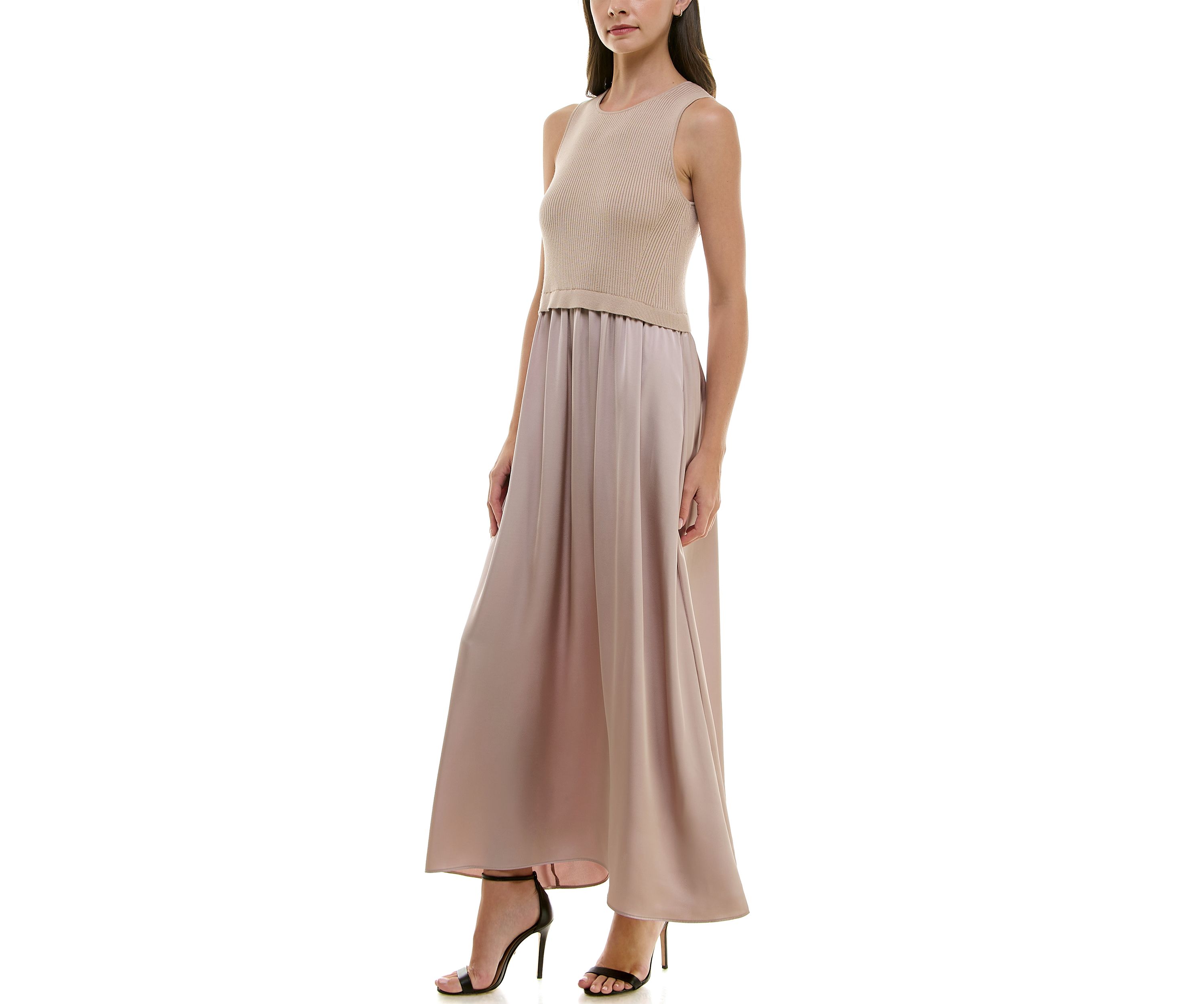 Womens Twofer Sweater Dress